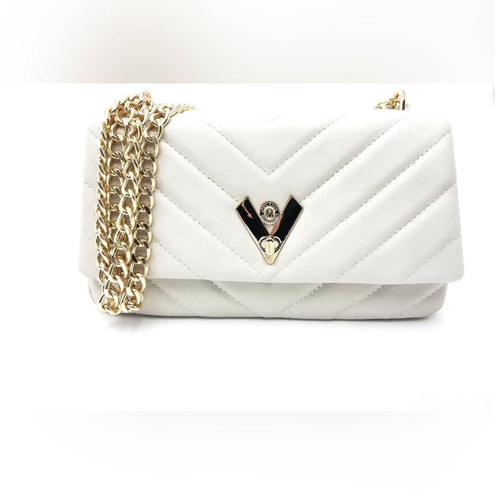 Valentino Orlandi White Quilted Handbag NWT! MSRP $280